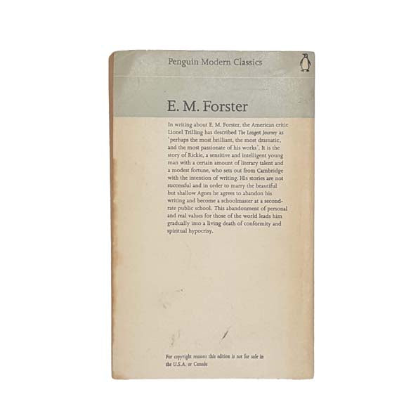 E. M. Forster's The Longest Journey 1964