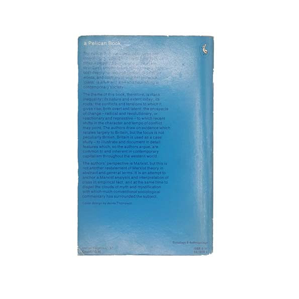 Class in a Capitalist Society by John Westergaard &amp; Henrietta Resler