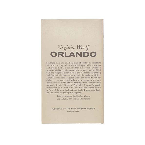 Virginia Woolf's Orlando 1960