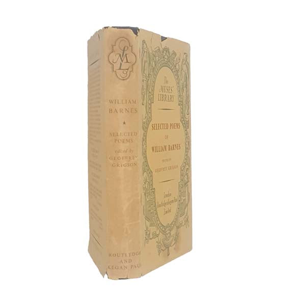 Selected Poems of William Barnes 1800-1886 - First Edition 1950