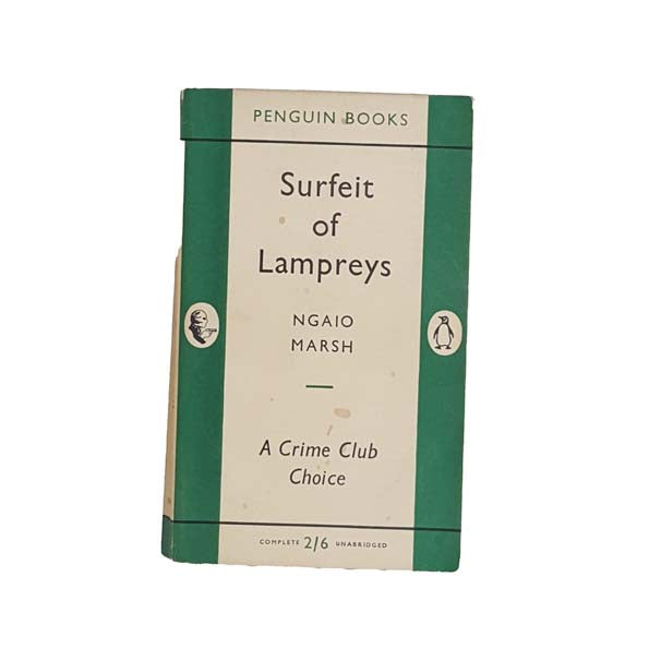 Ngaio Marsh's Surfeit of Lampreys - Penguin, 1955