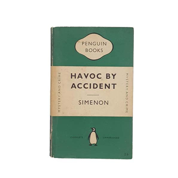 Simenon’s Havoc by Accident 1952 - Penguin
