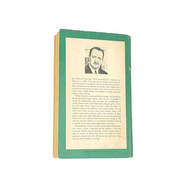 Till Death do us Part by J.D.Carr, penguin,1955