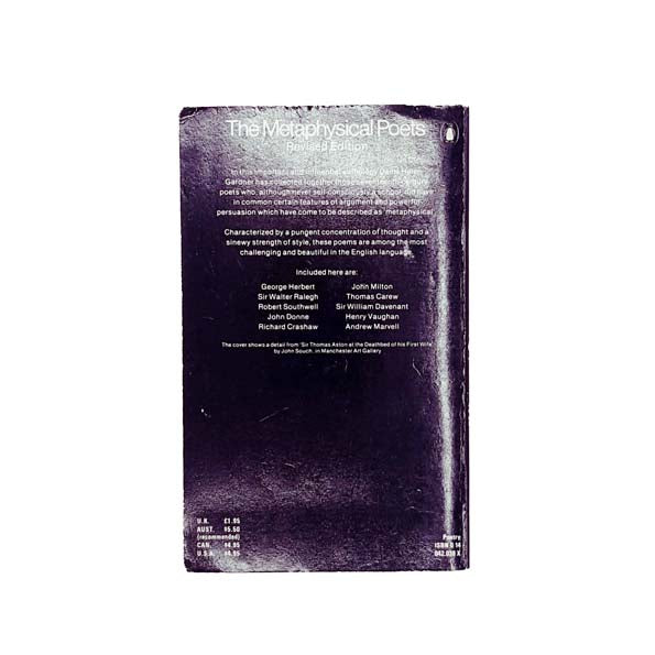 Penguin: The Metaphysical Poets 1982
