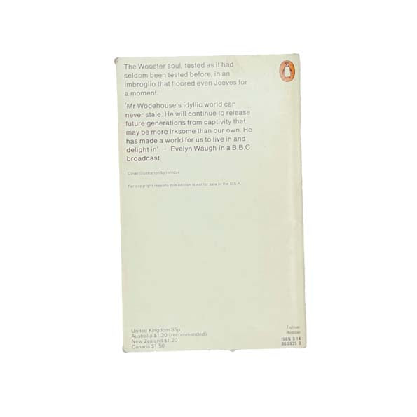 P.G. Wodehouse’s The Code of the Woosters 1973