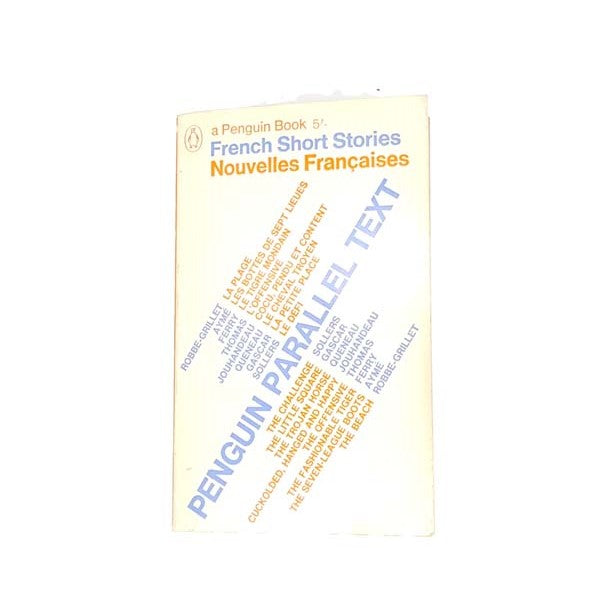 French Short Stories by Nouvelles Françaises, penguin,1967