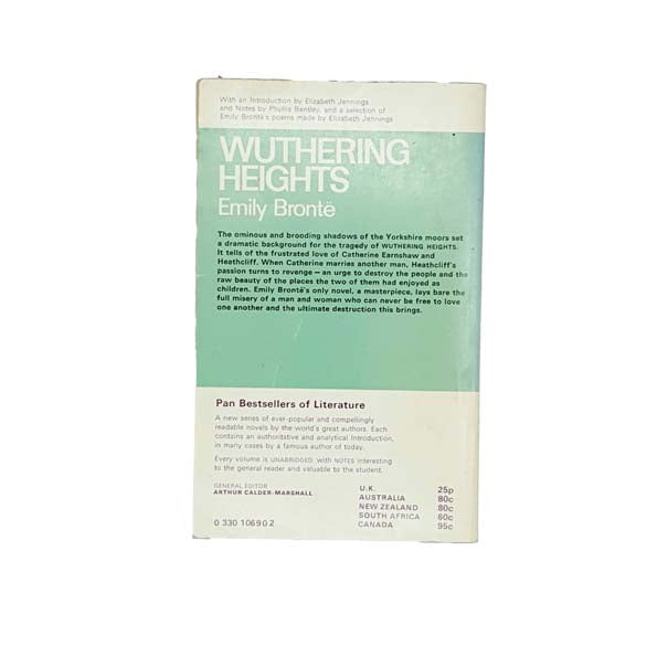 Emily Brontë's Wuthering Heights  - Pan, 1970