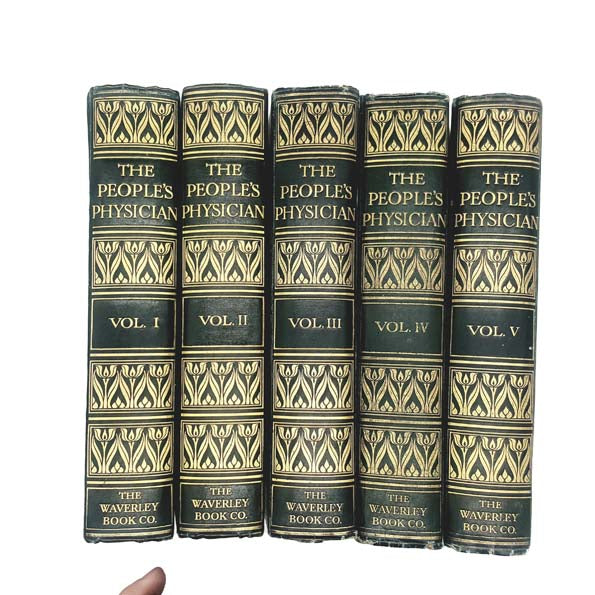 The People’s Physician Vols 1-5 - Waverley Book Co.