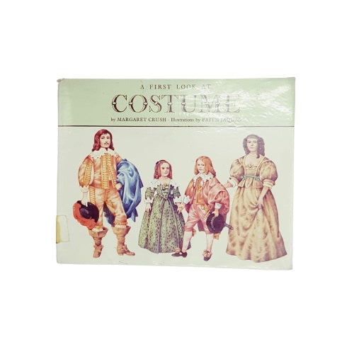 A First Look at Costume by Margaret Crush 1974