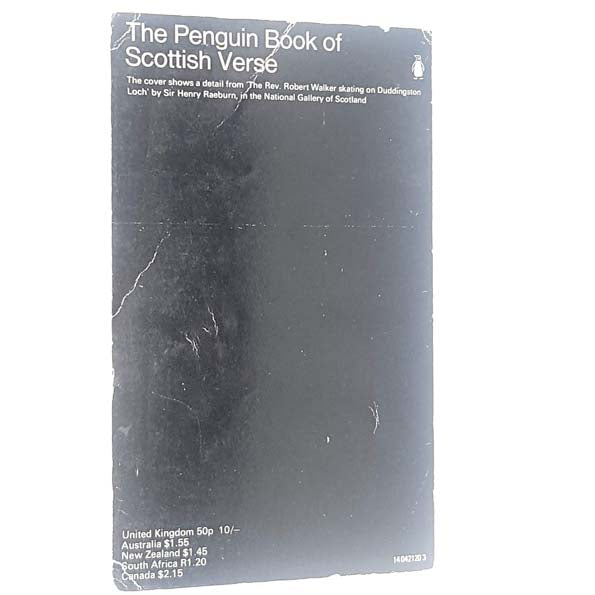 The Penguin Book of Scottish Verse 1970