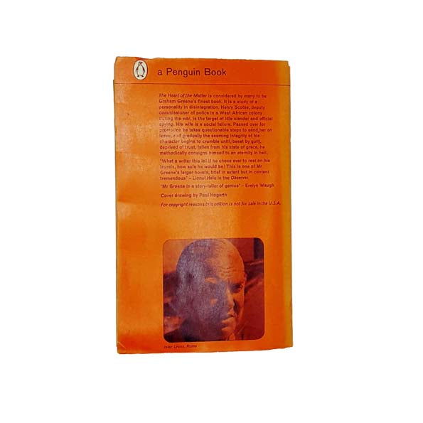 Graham Greene's The Heart of The Matter - Penguin, 1965