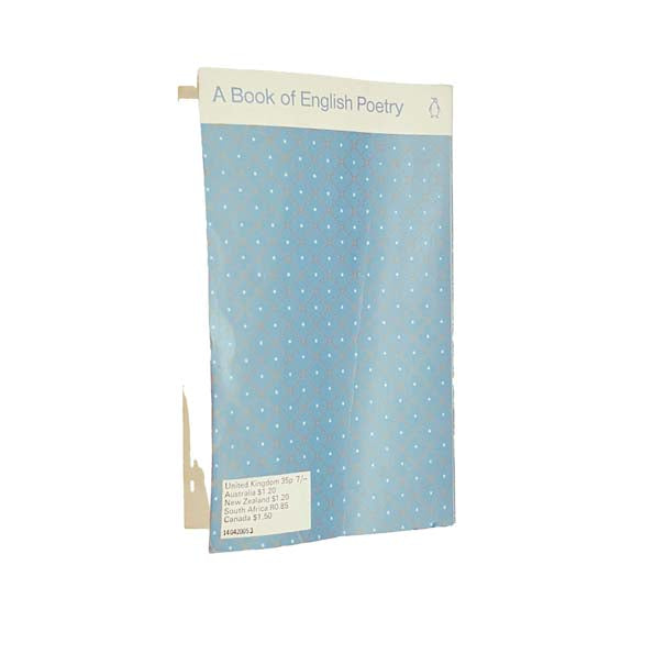 A Book of English Poetry compiled by G.B. Harrison - Penguin, 1970