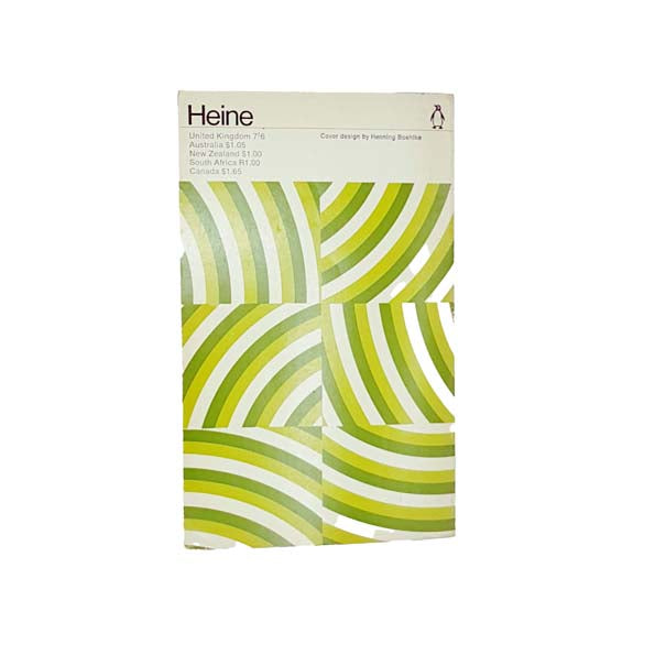 Heine Selected Verse - Penguin, 1967 First Edition
