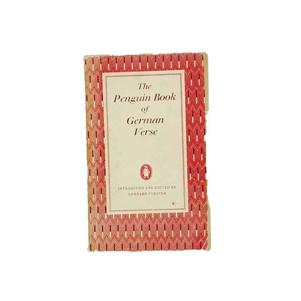 The Penguin Book of German Verse - Penguin, 1959