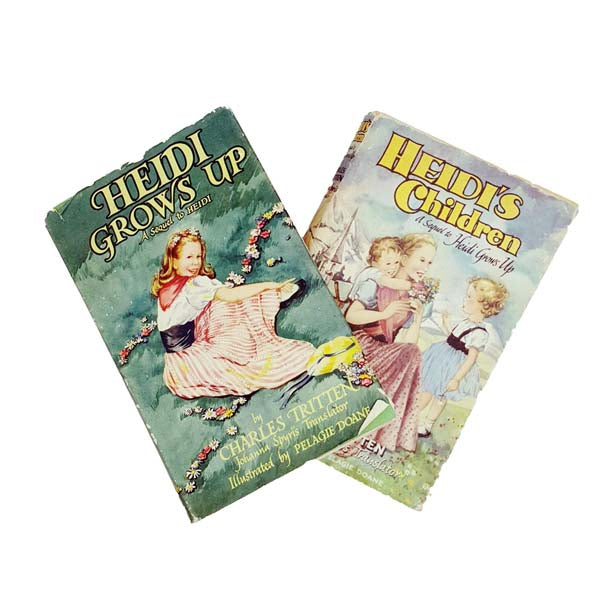 Charles Tritten's Heidi Grows Up &amp; Heidi's Children - Collins, 1966-80