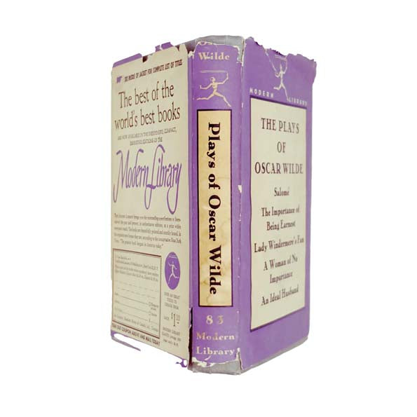 The Plays of Oscar Wilde - Modern Library, c1947