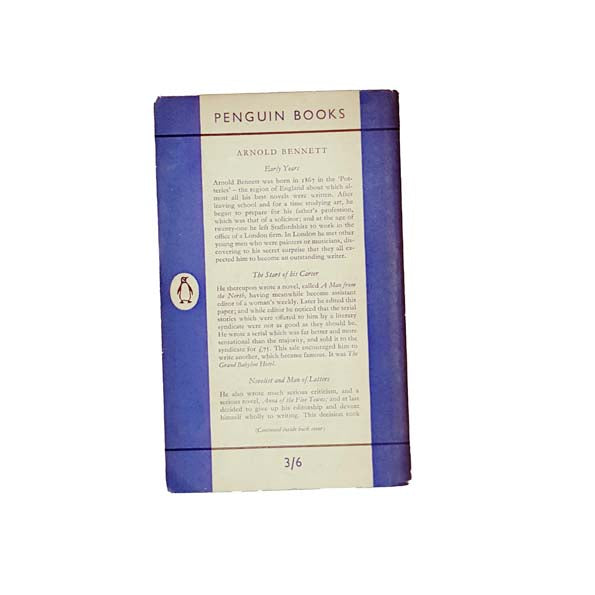 The Journals of Arnold Bennett - Penguin, 1954