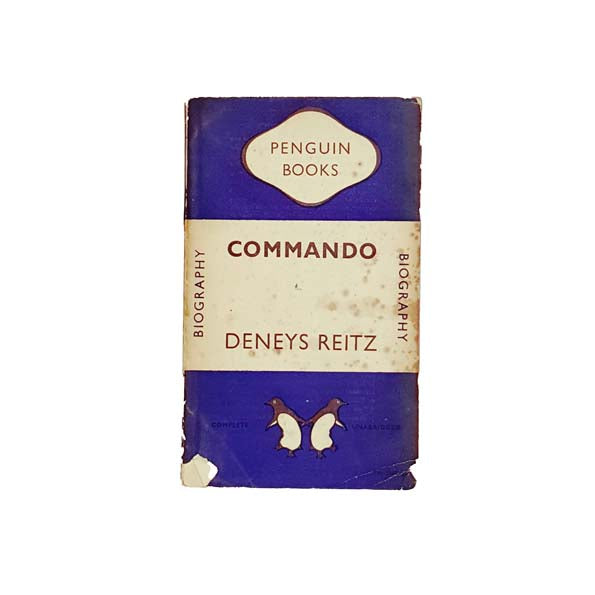 Commando by Deneys Reitz - Penguin, 1948