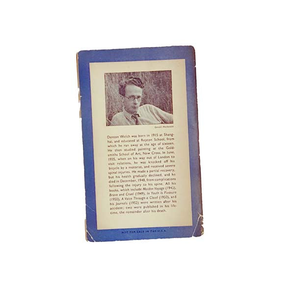Maiden Voyage by Denton Welch - Penguin, 1954 First Edition