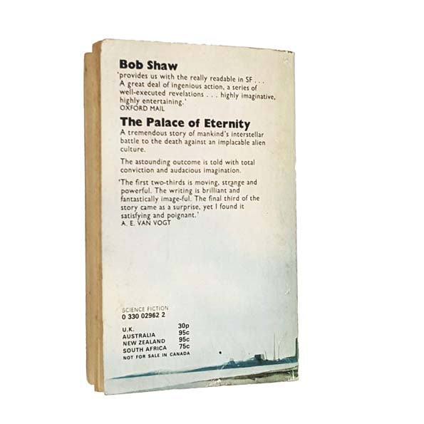 The Palace of Eternity by Bob Shaw 1972 - Pan Books