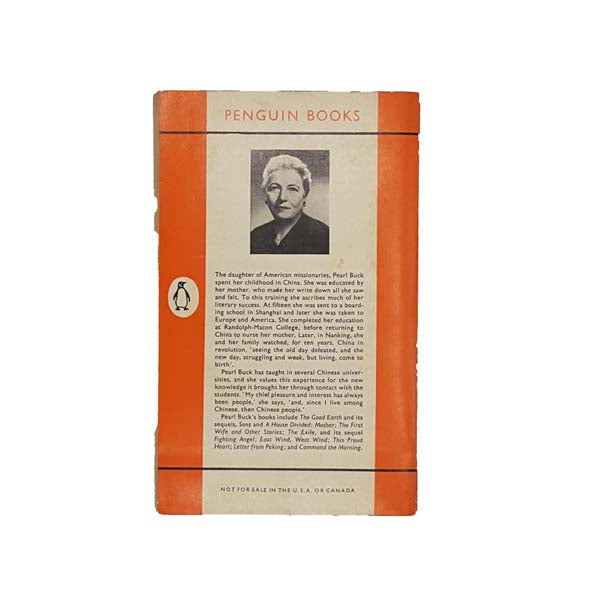 The Good Earth by Pearl S. Buck - Penguin, 1960