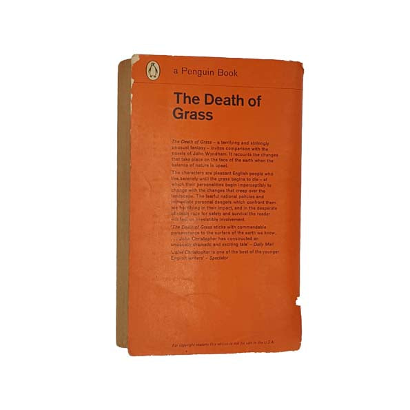 The Death of Grass by John Christopher - Penguin, 1963