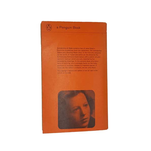 Scholarship at Stake by Jane Hope - Penguin, 1964
