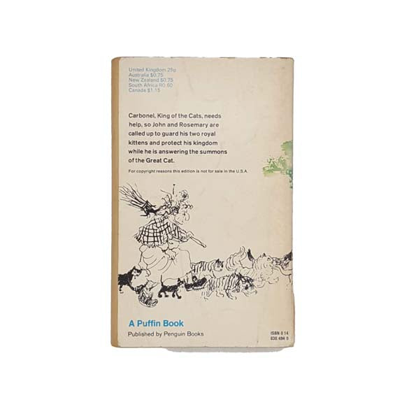The Kingdom of Carbonel by Barbara Sleigh - Puffin, 1971