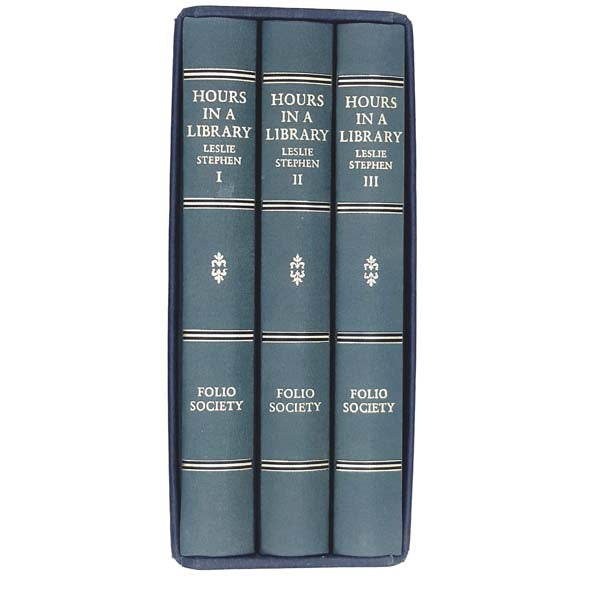 Hours in a Library by Leslie Stephen - Folio Society, 1991