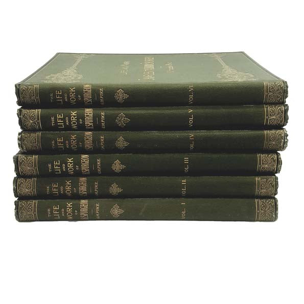 The Life &amp; Work of Charles Haddon Spurgeon - 6 Vols