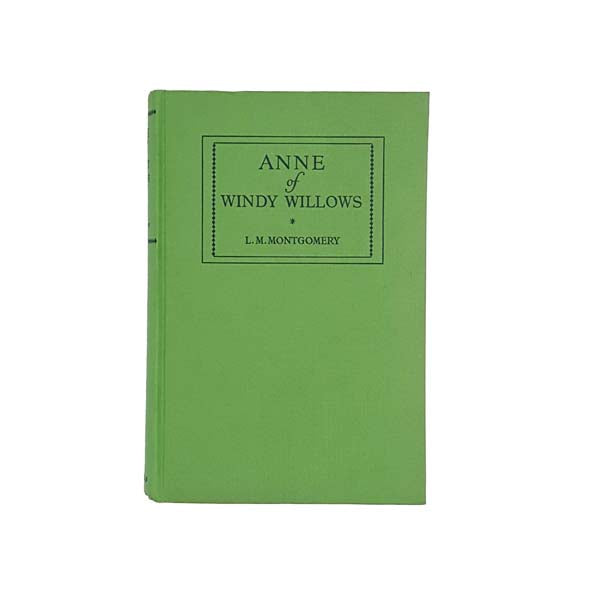 Anne of Windy Willows by L.M. Montgomery - Harrap, 1956
