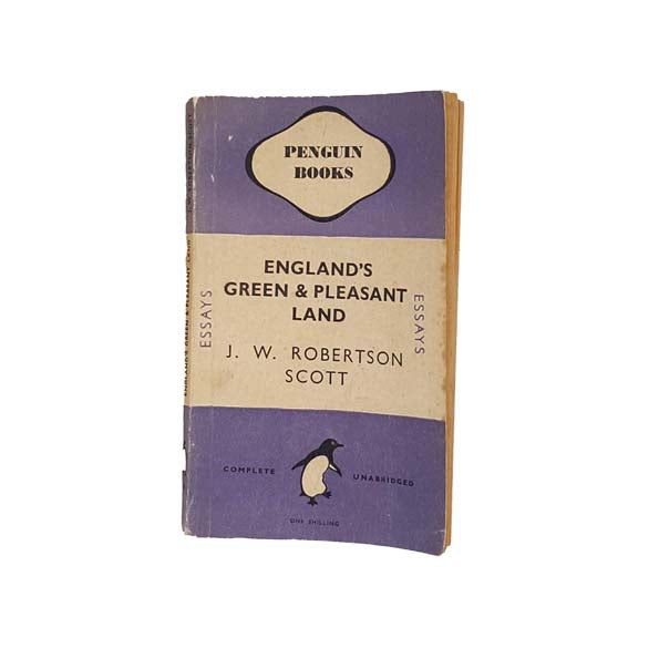 England's Green &amp; Pleasant Land by J.W. Robertson Scott - Penguin, 1947