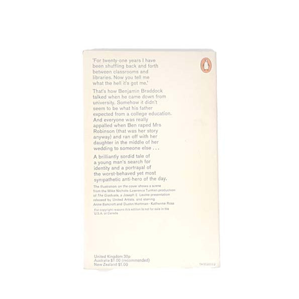 The Graduate by Charles Webb, penguin,1973