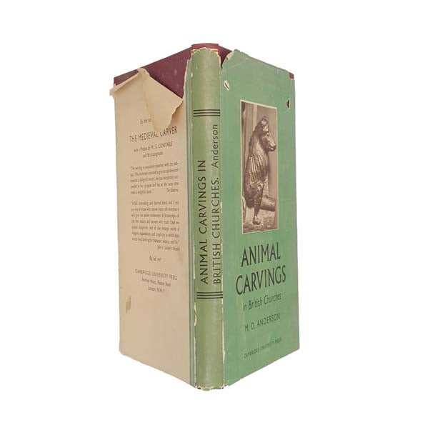 Animal Carvings in British Churches by M.D. Anderson 1938