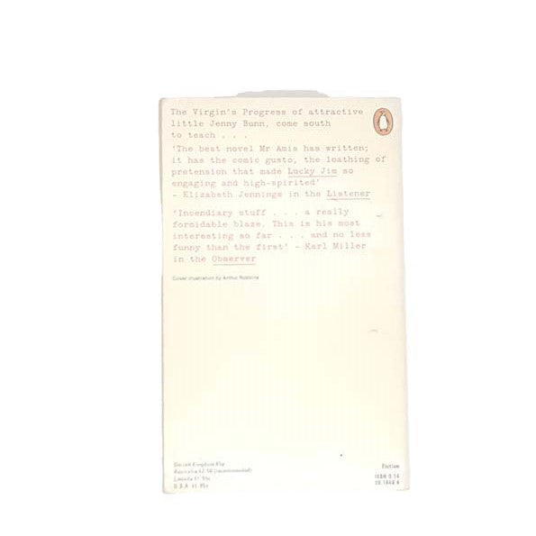 Take a Girl Like You by Kingsley Amis, penguin,1977