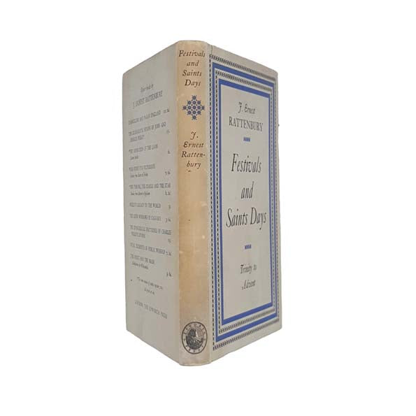 Festivals and Saints Days by J. Ernest Rattenbury 1956