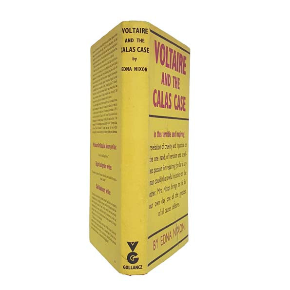 Voltaire and the Calas Case by Edna Nixon 1961