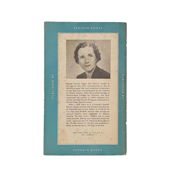 The Sea Around Us by Rachel Carson - Pelican, 1956
