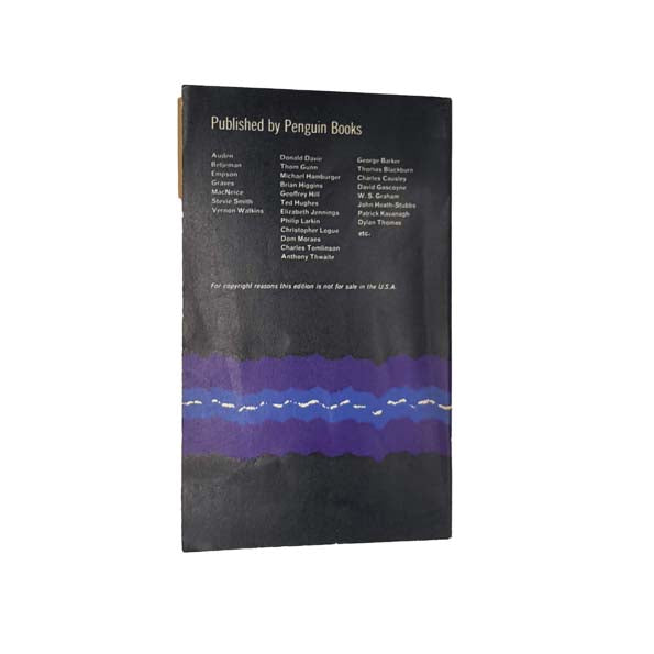 The Mid Century: English Poetry 1940-60 - Penguin, 1965