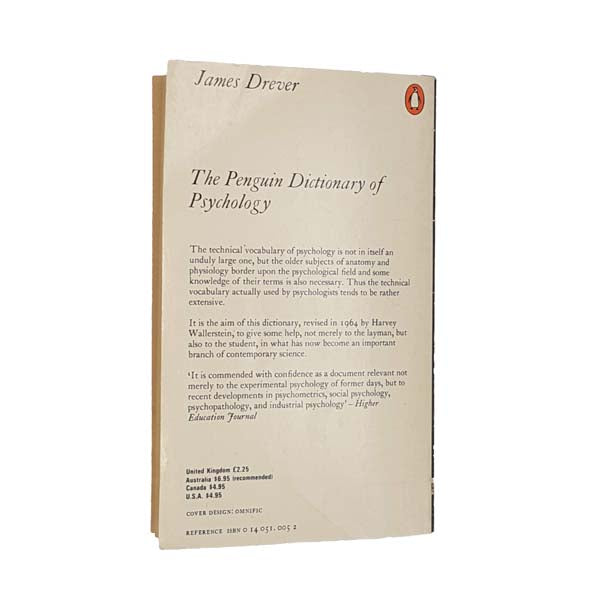 The Penguin Dictionary of Psychology 1981
