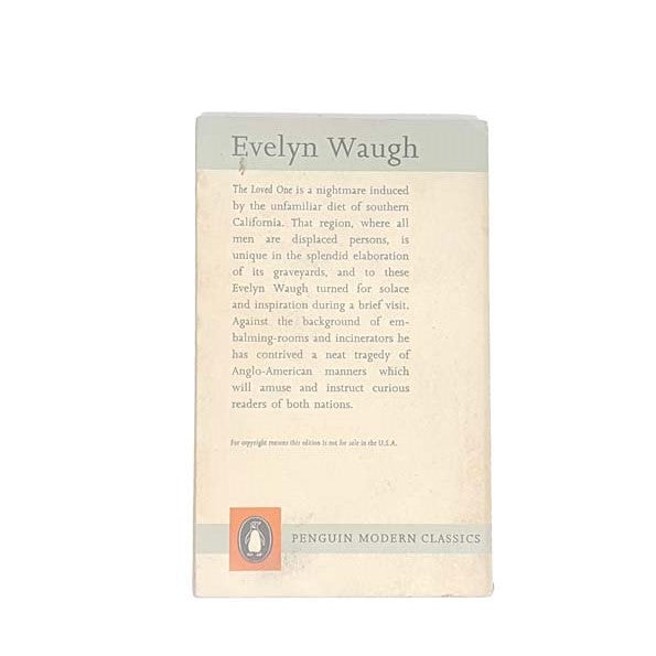 The Loved One by Evelyn Waugh, penguin,1961