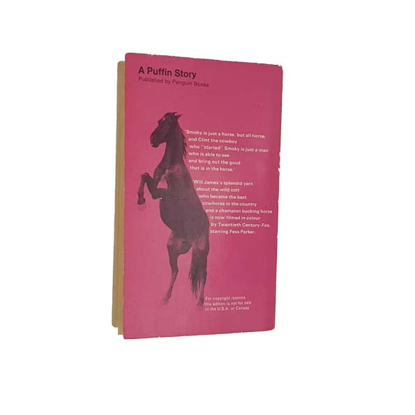 Smoky by Will James - Puffin, 1967