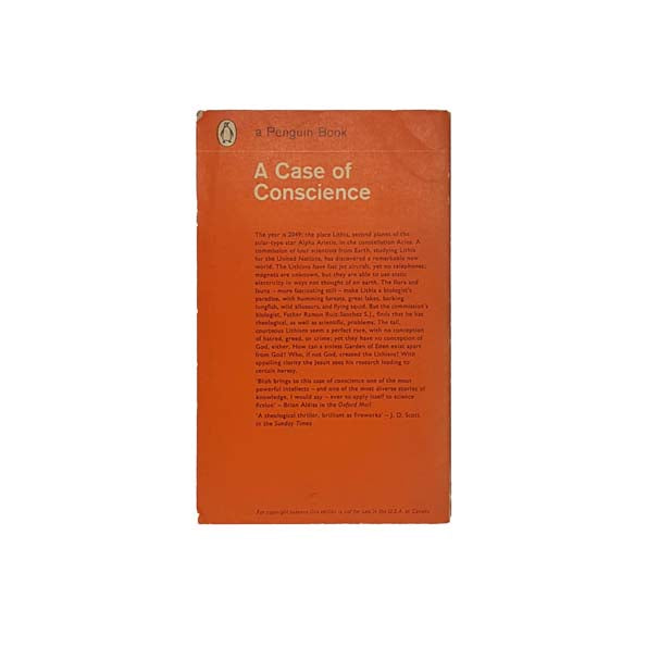 A Case of Conscience by James Blish - Penguin, 1963