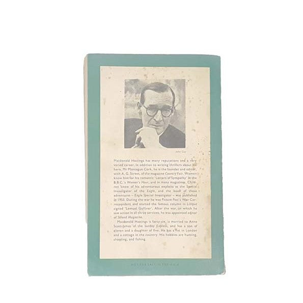 Cork In Bottle by Macdonald Hastings, penguin,1957
