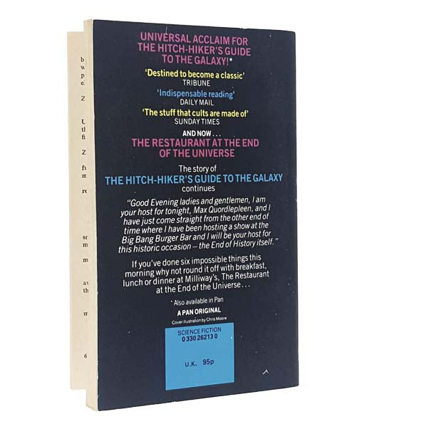 The Restaurant at the End of the Universe by Douglas Adams 1981 - Pan