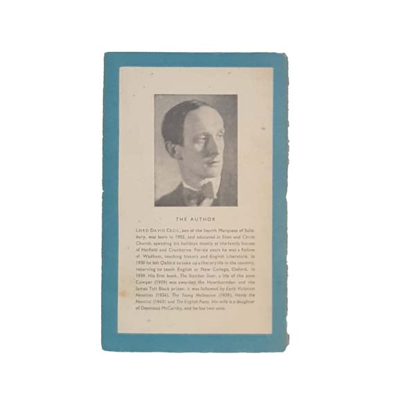 Early Victorian Novelists by David Cecil - Pelican, 1948