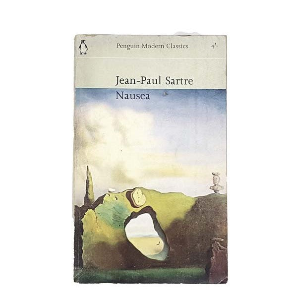 Nausea by Jean-Paul Sartre, penguin,1967