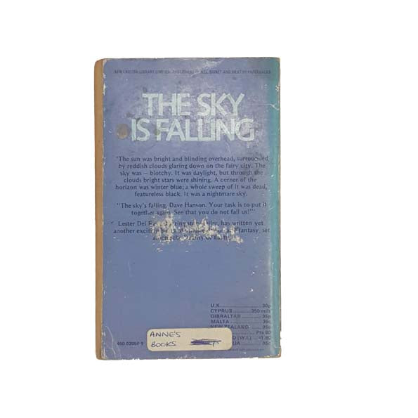 The Sky is Falling by Lester Del Rey 1974