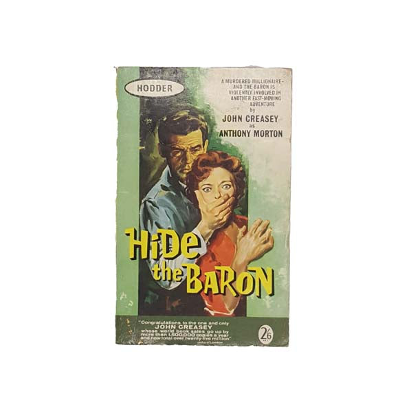 Hide the Baron by John Creasey &amp; Anthony Morton 1962