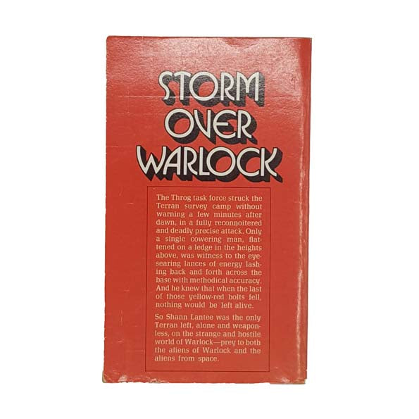 Storm Over Warlock by Andre Norton 1973